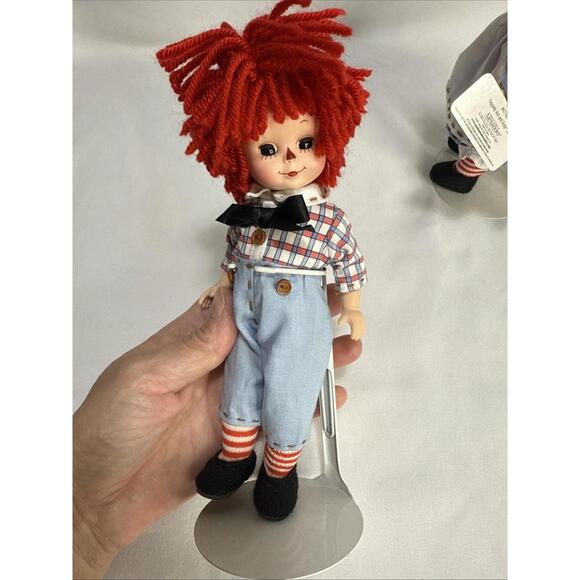 Madame Alexander Raggedy Ann & Andy Doll Set 2008 Vintage Retired Rare Set HTF ! - Picture 7 of 11